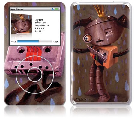 Gelaskins iPod Classic GelaSkin Cry Bot by Steven Daily