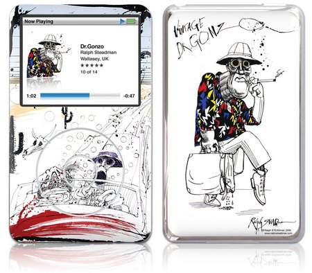 GelaSkins iPod Classic GelaSkin Dr. Gonzo by Ralph Steadman