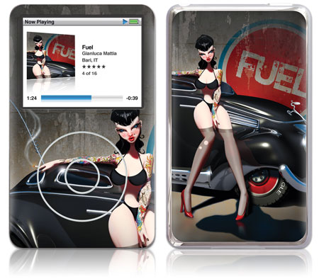 GelaSkins iPod Classic GelaSkin Fuel by Gianluca Mattia