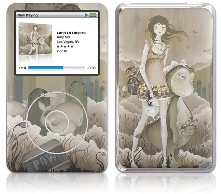 Gelaskins iPod Classic GelaSkin Land of Dreams by Amy Sol