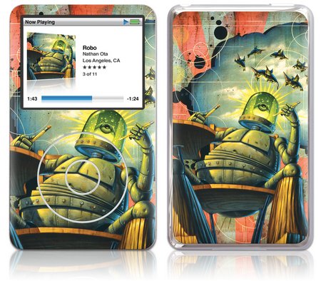 GelaSkins iPod Classic GelaSkin Robo by Nathan Ota