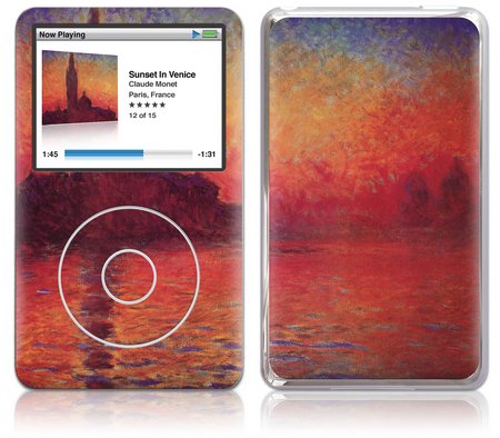 Gelaskins iPod Classic GelaSkin Sunset in Venice by Claude