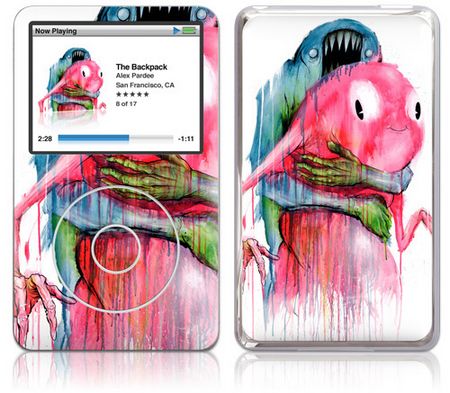 Gelaskins iPod Classic GelaSkin The Backpack by Alex Pardee