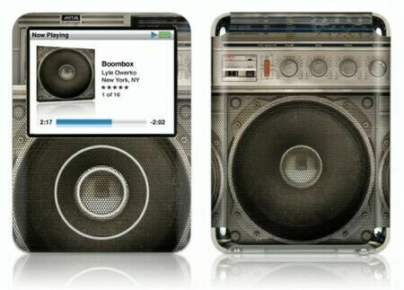 Gelaskins iPod Nano 3rd Gen GelaSkin Boombox by Lyle Owerko