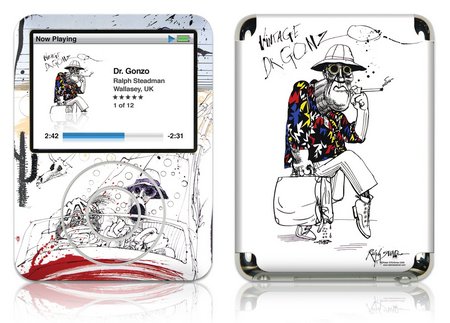 Gelaskins iPod Nano 3rd Gen GelaSkin Dr. Gonzo by Ralph