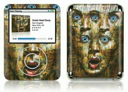 Gelaskins iPod Nano 3rd Gen GelaSkin Goats Head Soup by