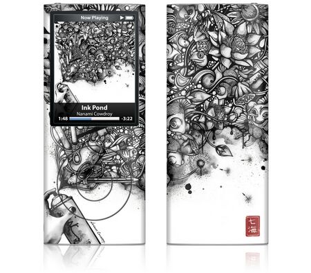 Gelaskins iPod Nano 4th Gen GelaSkin Ink Pond by Nanami