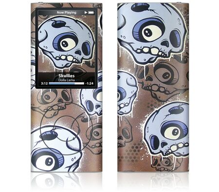 Gelaskins iPod Nano 4th Gen GelaSkin Skullies by Dolla Lama