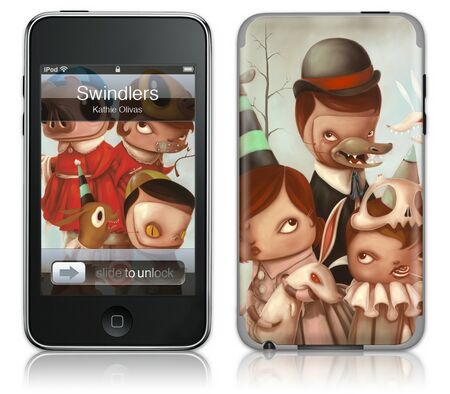 Gelaskins iPod Touch 2nd Gen GelaSkin Swindlers by Kathie