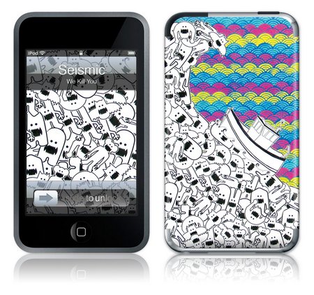 GelaSkins iPod Touch GelaSkin Seismic by We Kill You