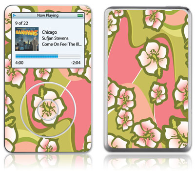 GelaSkins iPod Video GelaSkin Hibiscus by Dodeskaden