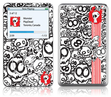 GelaSkins iPod Video GelaSkin Monster by PlayDead Cult