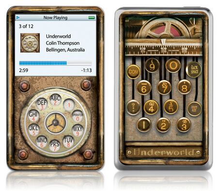 GelaSkins iPod Video GelaSkin Underworld by Colin Thompson