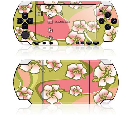 Sony PSP Slim / Lite GelaSkin Hibiscus by