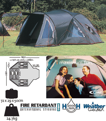 GELERT Satellite 6 Tent