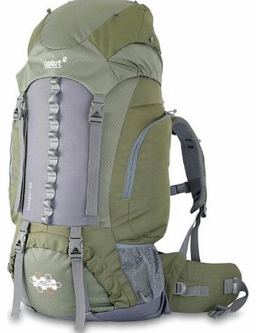 Gelert Shadow Rucksack - Forest Green/Charcoal, 65 10 Litre