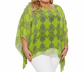 Havana lime green kaftan