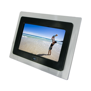 Kitvision 7`` Digital Photo Frame - Black