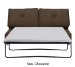 Geneva 2-Seater Sofa Bed (No Arms)