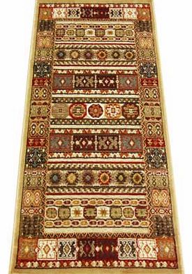 Genova Aztec Chenille Runner - Gold - 65 x 210cm