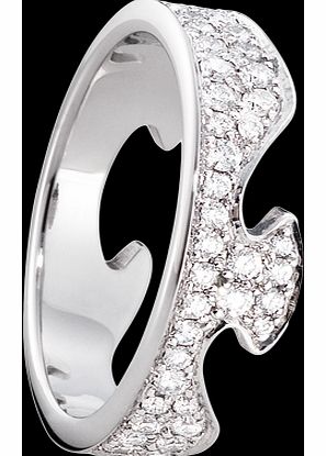 18ct White Gold Fusion End Diamond