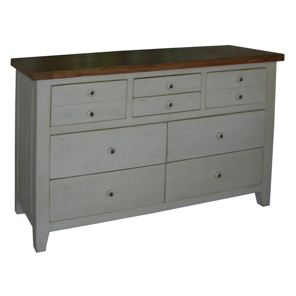 georgia Painted 8 Drawer Dresser Chest