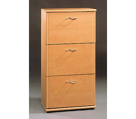 Billy Shoe Cabinet in Pear Tree