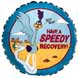 GET Well Soon Road Runner Balloon