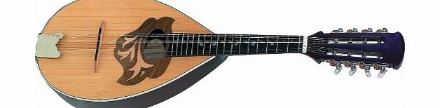 Gewa Grant Flat Mandoline, Portuguese Shape, Solid Spruce Top, Solid Maple Flooring 7--, Maple Ribs