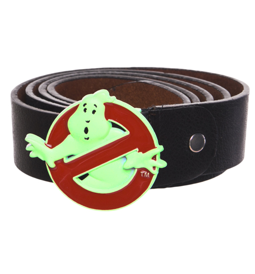 Glow In The Dark Logo PU Belt