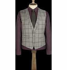 Gibson Four Button Brown Waistcoat 36R Brown