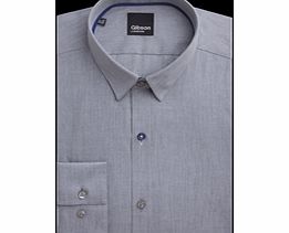 Gibson Plain Silver Shirt 19 Silver Grey