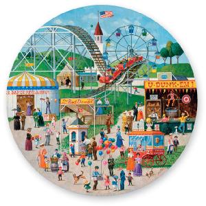 Gibson s Fairground Frolics 500 Piece Jigsaw