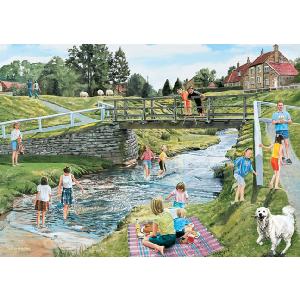 s Pooh Sticks 500 Piece Jigsaw Puzzle