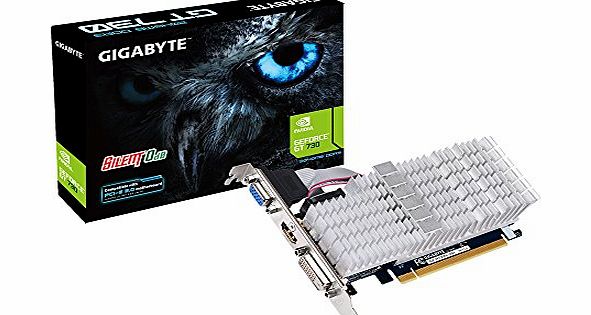 Gigabyte Nvidia Gt 730 Graphics Card (2GB, DDR3, 64 Bit, PCI-E)