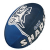 GILBERT Sale Sharks Supporter 08 Rugby Ball