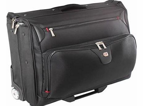 Manhattan Wheeled Garment Bag, Black