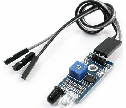 Gino Smart Car Infrared Obstacle Avoidance Sensor 3.3-5V Blue Black