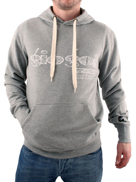 Grey Marl Skool Hoodie