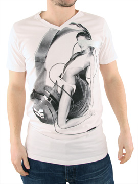 White Thearfone T-Shirt