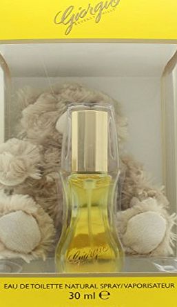 Giorgio Beverly Hills Giorgio Yellow Gift Set 30ml EDT   Teddy Bear