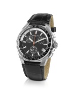 Giorgio Fedon 1919 Black Stainless Steel Chronograph Watch