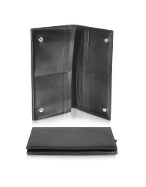 Classica Collection - Black Calfskin Continental Wallet