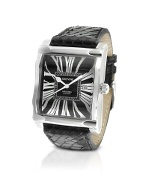 Giovine Baraonda Black Python Strap Automatic Dress Watch