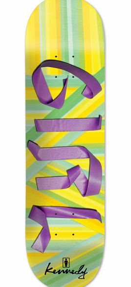 Girl Kennedy Tape Skateboard Deck - 8.125 inch