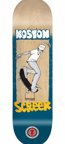 Girl Koston Lettus Bee Skateboard Deck - 8.25 inch