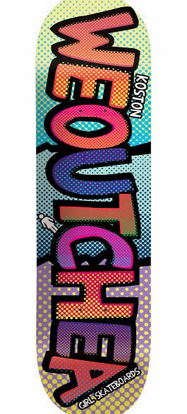 Girl Koston One Offs Skateboard Deck - 8.25 inch