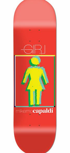 Girl Mike Mo Modern OG Skateboard Deck - 7.75 inch