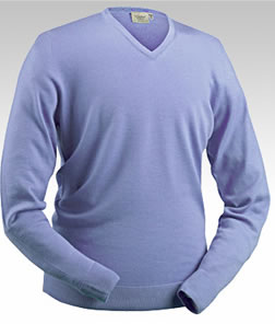 glenbrae Golf Fine Merino Sweater Haze