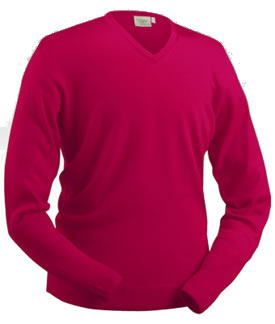 glenbrae Golf Sweater Fine Merino Sorbet